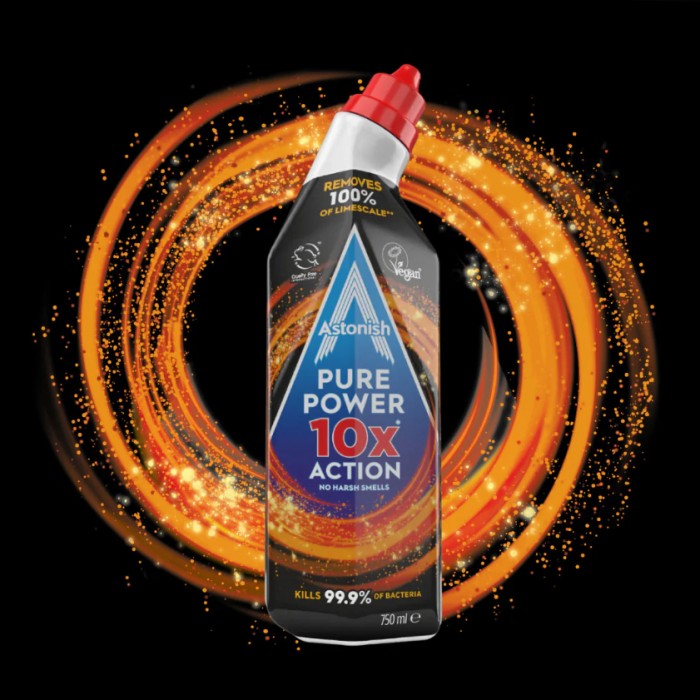 Гель для чищення унітазів Аstonish «Максимальна потужність», 750 мл (213951) - 